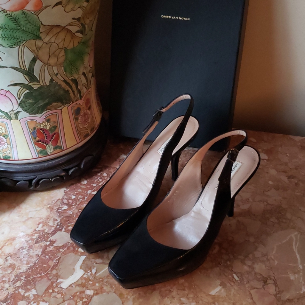 Patent Leather High Heel Shoes
